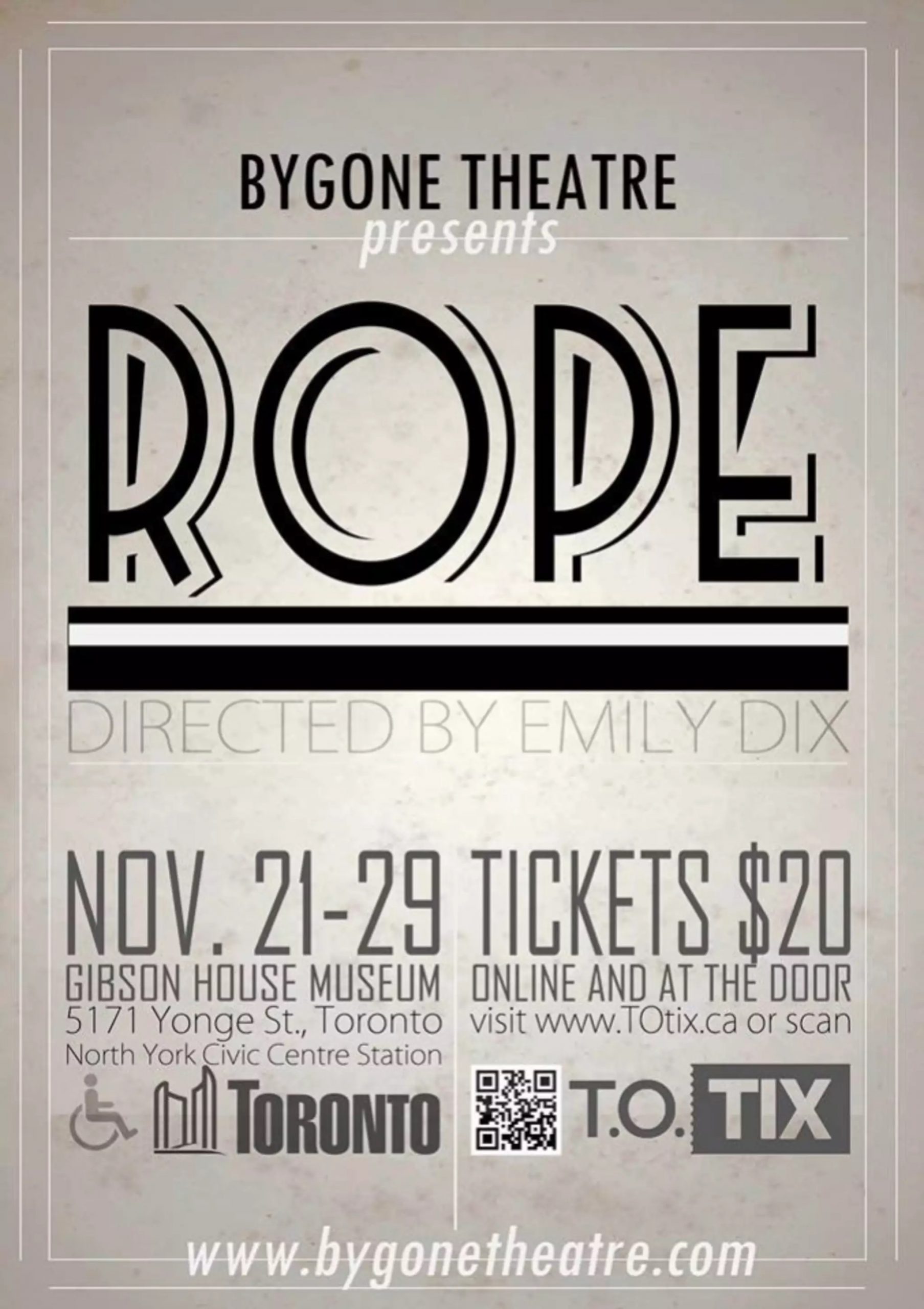 Rope | The Toronto Theatre Database